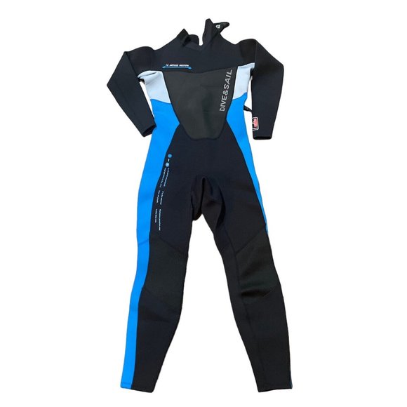 Dive & Sail Wetsuit Long Sleeve Diving Suit U.S. Small NEW - Picture 2 of 7
